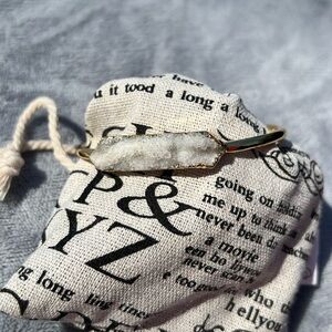 Druzy quartz bracelet OS fits most druzy quartz cuff bracelet white shimmer gold